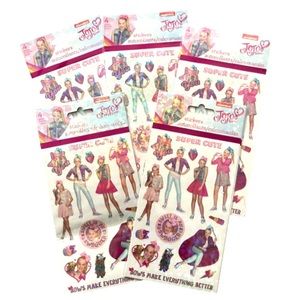 10 packages (40 sheets) of JoJo Siwa stickers w/hologram